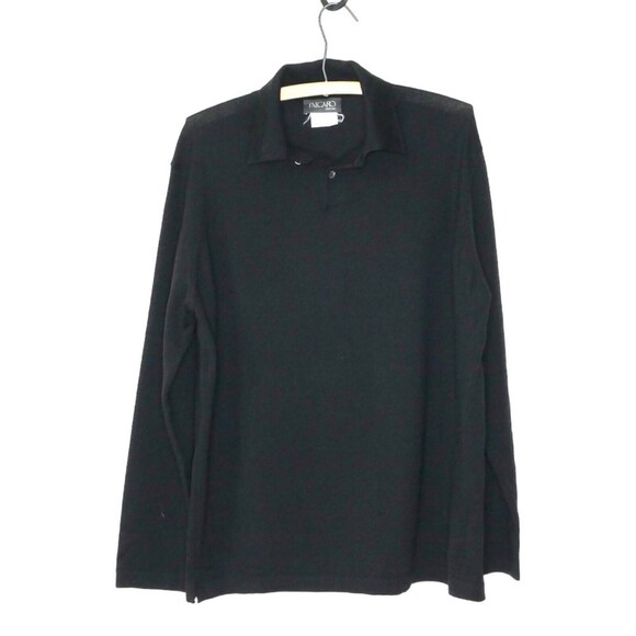 FALCARO Other - Falcaro Classic Men's 100% Merino Wool Henley Sweater Long Sleeve Sz M? EUC